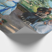 Frederic Bazille - The Family Wiedersehen Geschenkpapier (Ecke)