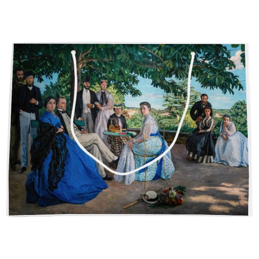 Frederic Bazille - The Family Wiedersehen Große Geschenktüte (Vorderseite)