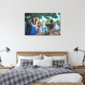 Frederic Bazille - The Family Wiedersehen Leinwanddruck (Insitu (Schlafzimmer))