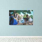 Frederic Bazille - The Family Wiedersehen Leinwanddruck (Insitu (Holzboden))