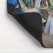 Frederic Bazille - The Family Wiedersehen Mousepad (Ecke)