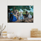 Frederic Bazille - The Family Wiedersehen Poster (Küche)