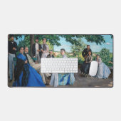 Frederic Bazille - The Family Wiedersehen Schreibtischunterlage (Tastatur & Maus)
