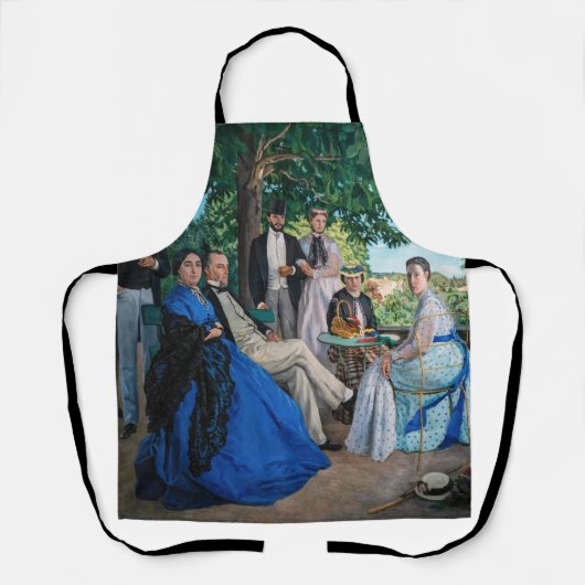 Frederic Bazille - The Family Wiedersehen Schürze (Vorderseite)