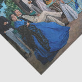 Frederic Bazille - The Family Wiedersehen Seidenpapier (Ausschnitt)