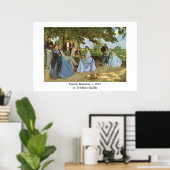 Frédéric Bazille's Family Wiedersehen Poster (Heimbüro)