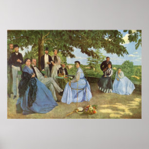 Frédéric Bazille's Family Wiedersehen Poster