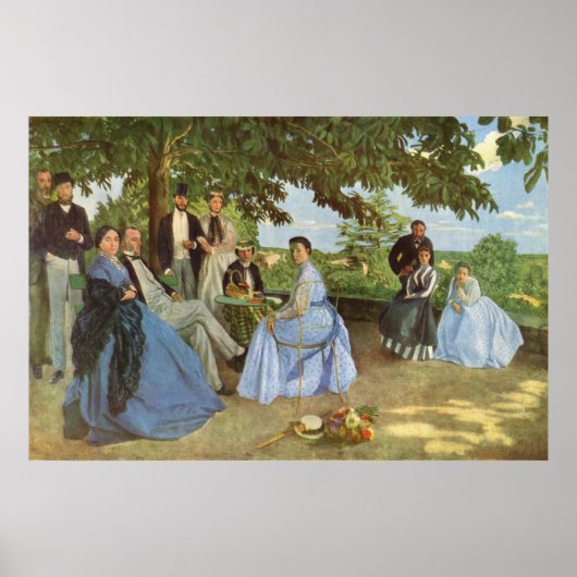 Frédéric Bazille's Family Wiedersehen Poster (Vorne)
