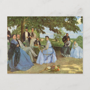Frédéric Bazille's Family Wiedersehen Postkarte
