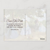 Frédéric Bazille's Family Wiedersehen Save the Dat Postkarte (Rückseite)