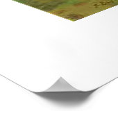 Frédéric Bazille's Paysage au bord du Lez Poster (Ecke)