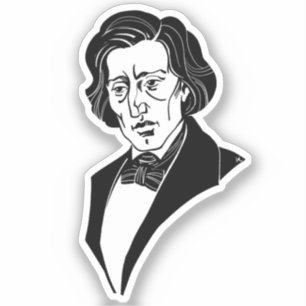 Frederic Chopin Aufkleber
