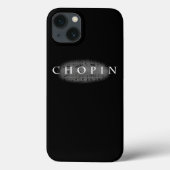 Frederic Chopin Berühmter Musiker Pianist Virtuoso Case-Mate iPhone Hülle (Rückseite)