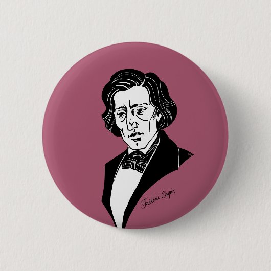 Frederic Chopin Button (Vorderseite)