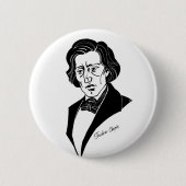 Frederic Chopin Button (Vorderseite)