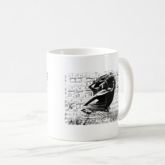 Frederic Chopin Kaffeetasse (VorderseiteRechts)