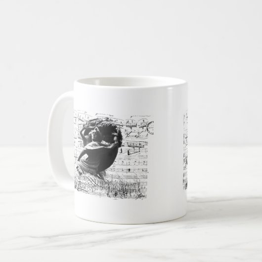 Frederic Chopin Kaffeetasse (Vorderseite Links)