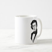 Frederic Chopin Kaffeetasse (VorderseiteRechts)