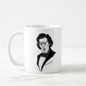 Frederic Chopin Kaffeetasse (Links)