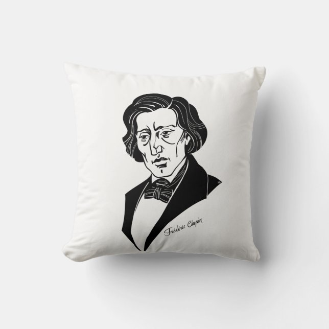 Frederic Chopin Kissen (Vorderseite)