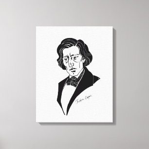 Frederic Chopin Leinwanddruck