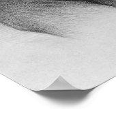 Frederic Chopin, nach Ary Scheffer Poster (Ecke)