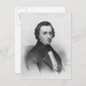 Frederic Chopin, nach Ary Scheffer Postkarte (Vorne/Hinten)