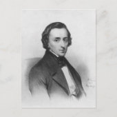 Frederic Chopin, nach Ary Scheffer Postkarte (Vorderseite)