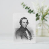 Frederic Chopin, nach Ary Scheffer Postkarte (Stehend Vorderseite)
