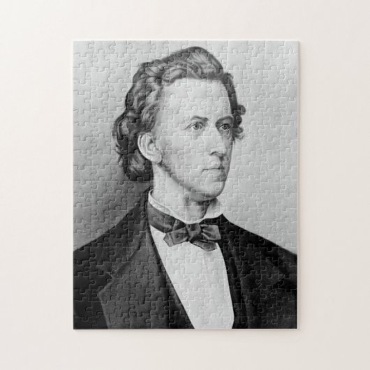 Frederic Chopin Polnischer Komponist Puzzle (Vertikal)