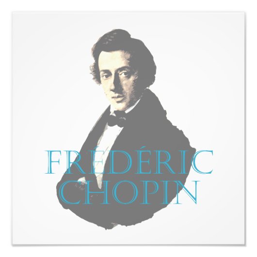 Frédéric Chopin-Portrait Fotodruck (Vorne)