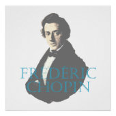 Frédéric Chopin-Portrait Poster (Vorderseite)