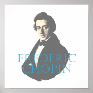 Frédéric Chopin-Portrait Poster