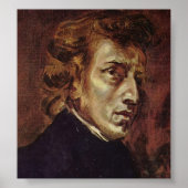 Frédéric Chopin Portrait Poster (Vorne)