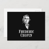 Frederic Chopin Portrait Postkarte (Vorne/Hinten)