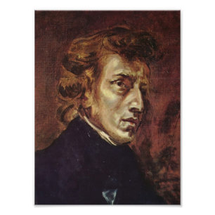 Frédéric Chopin Porträt Fotodruck