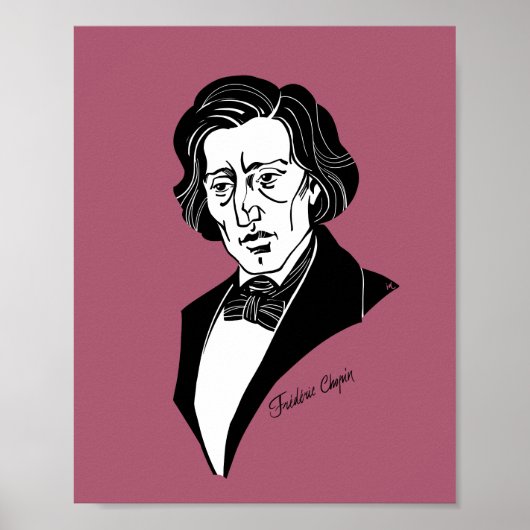 Frederic Chopin Poster (Vorne)