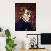 Frederic Chopin Poster (Heimbüro)