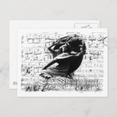 Frederic Chopin Postkarte (Vorne/Hinten)