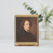 Frederic Chopin Postkarte (Stehend Vorderseite)