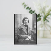 Frederic Chopin Postkarte (Stehend Vorderseite)