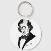 Frederic Chopin Schlüsselanhänger (Vorderseite)