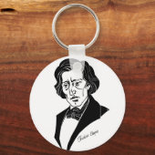 Frederic Chopin Schlüsselanhänger (Vorderseite)
