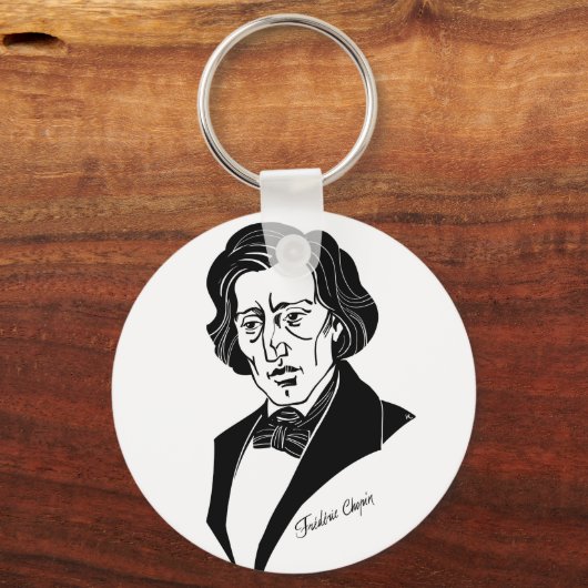 Frederic Chopin Schlüsselanhänger (Vorderseite)