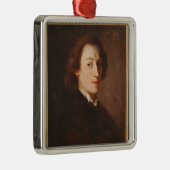Frederic Chopin Silbernes Ornament (Rechts)