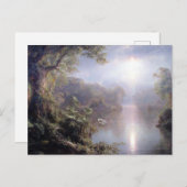 Frederic Church, The River of Life, Postkarte (Vorne/Hinten)