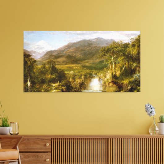 FREDERIC E. CHURCH - DAS HERZ DER ANDES - 1859 LEINWANDDRUCK (Insitu (Wohnzimmer))