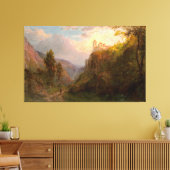 FREDERIC E. CHURCH Das Kloster San Pedro 1879 Leinwanddruck (Insitu (Wohnzimmer))