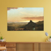 FREDERIC E. CHURCH - KREUZ IM WILDERNESS 1857 LEINWANDDRUCK (Insitu (Wohnzimmer))