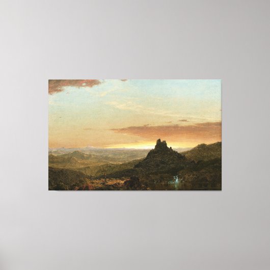 FREDERIC E. CHURCH - KREUZ IM WILDERNESS 1857 LEINWANDDRUCK (Vorderseite)